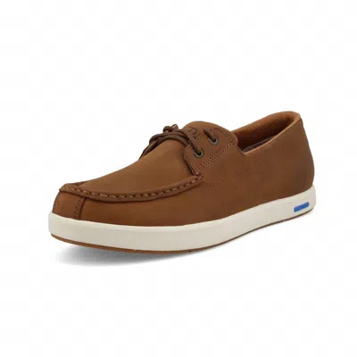 Twisted X Men's Boat Ultra Lite X Shoe In Lion Tan In Brown