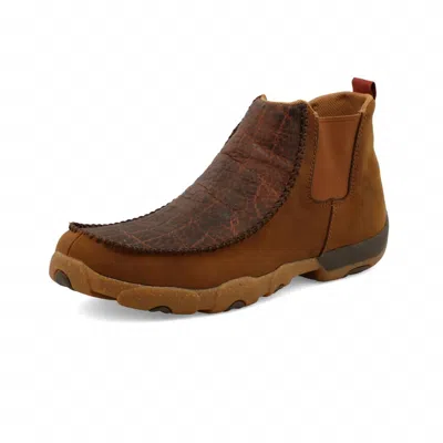 Twisted X Men's Chelsea Driving Moc Shoes In Brown