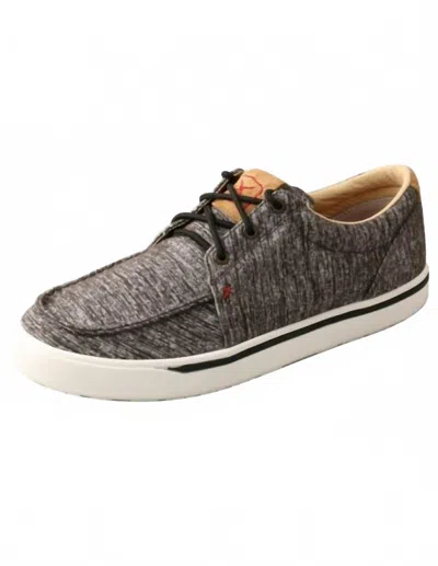 Twisted X Men's Kicks Shoes In Light Grey In Gray