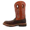 Twisted X Men's Nano Safety-toe Work Boot In Brown/orange