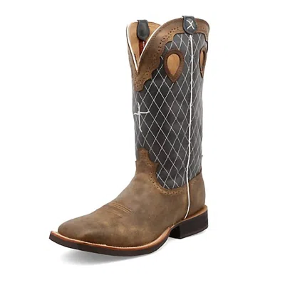 Twisted X Men's Ruff Stock Boots In Bomber/blue In Multi