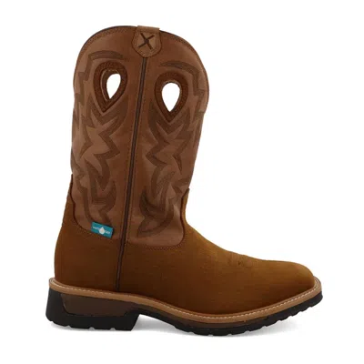 Twisted X Men's Wester Work Lite Boot In Brown