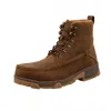 Twisted X Men's Work Boot In Distressed Saddle In Brown