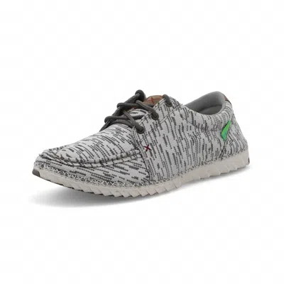 Twisted X Men's Zero-x Athletic Casual Shoes In White/grey In Gray
