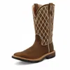 Twisted X Women's 11" Western Work Boot In Brown In Brown