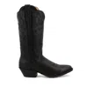 Twisted X Western Leather R-toe Boot In Black In Black