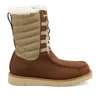 Twisted X Women's 8" Wedge Sole Fleece Lined Boot In Oiled Saddle & Tan In Brown