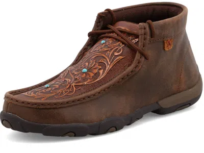 Twisted X Women's Driving Moccasins In Brown