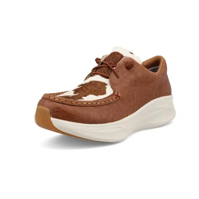 Twisted X Women's Feather X Casusal Shoes In Cowhide Multi/brown Patina