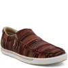 Twisted X Women's Kicks Slip On Casual Shoes In Merlot Multi In Multi