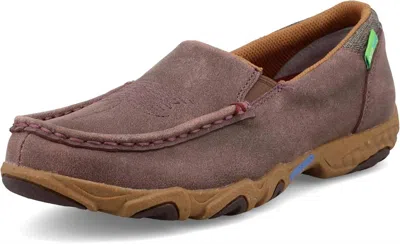 Twisted X Women's Slip On Shoe In Dusty Merlot In Pink
