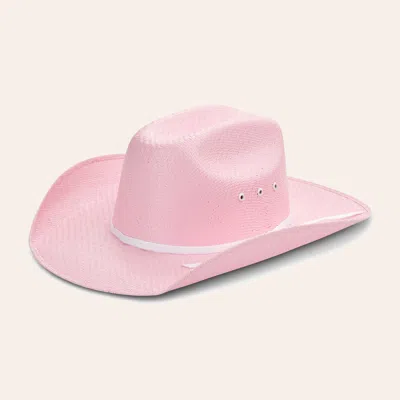 Twister Babies' Toddlers Pink Sancho Low Straw Cowboy Hat
