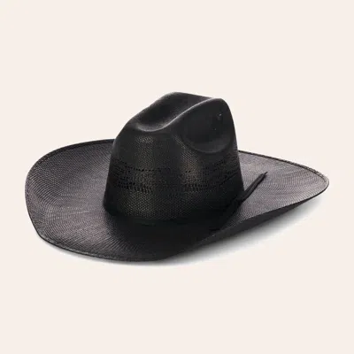 Twister Youth Black Bangora Straw Hat