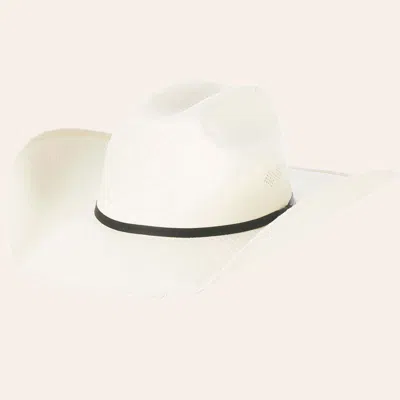 Twister Youth Ivory Straw Cowboy Hat In White