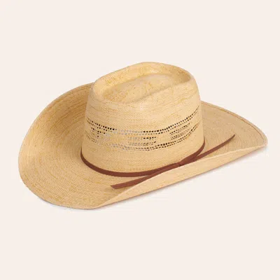 Twister Youth Rowdy Golden Tan Bangora Straw Hat In Brown