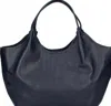Two Amicis Switch Leather Bag In Navy In Blue