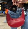 Two Amicis Women's Nonna Leather Hobo Bag In Red In Red
