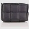 Two Amicis Women's Puffy Crossbody Bag In Black In Black
