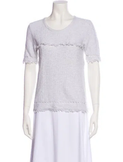 Pre-owned Two Bees Cashmere Scoop Neck Sweater In Multi