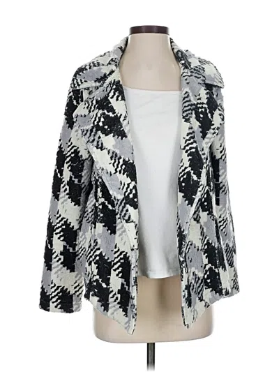 Pre-owned Two By Vince Camuto Blazer Jacket In Gray