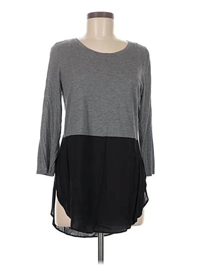 Pre-owned Two By Vince Camuto Casual Dress In Gray