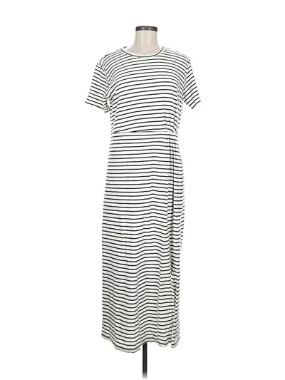 Pre-owned Two By Vince Camuto Casual Dress In White