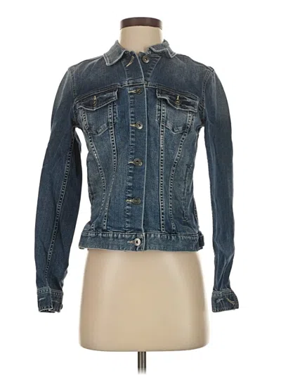 Pre-owned Two By Vince Camuto Denim Jacket In Blue