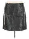 Two By Vince Camuto Faux Leather Skirt In Black