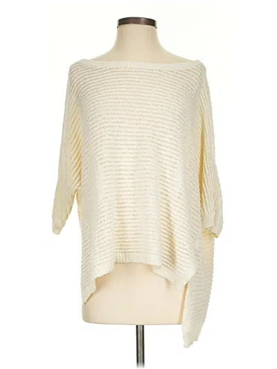 Pre-owned Two By Vince Camuto Poncho In White