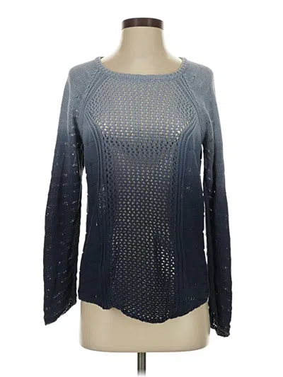 Pre-owned Two By Vince Camuto Pullover Sweater In Blue