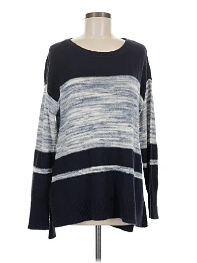 Pre-owned Two By Vince Camuto Pullover Sweater In Blue