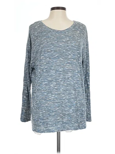 Pre-owned Two By Vince Camuto Pullover Sweater In Blue