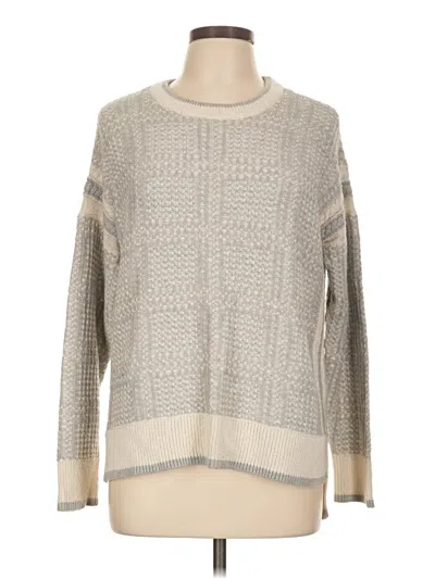Pre-owned Two By Vince Camuto Pullover Sweater In Ivory
