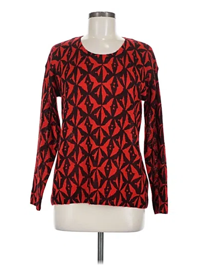 Pre-owned Two By Vince Camuto Pullover Sweater In Red