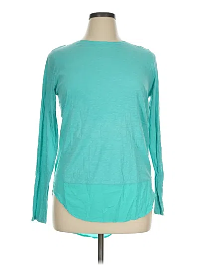 Pre-owned Two By Vince Camuto Pullover Sweater In Teal