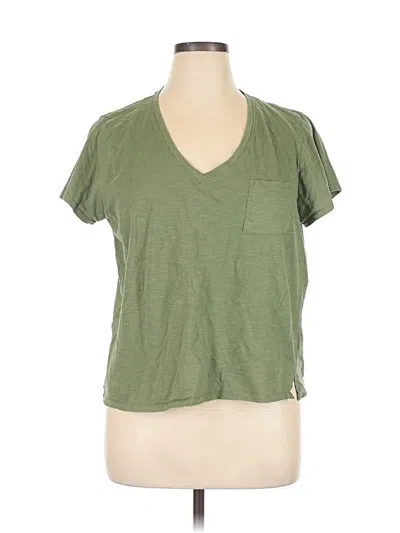 Pre-owned Two By Vince Camuto Short Sleeve T-shirt In Green