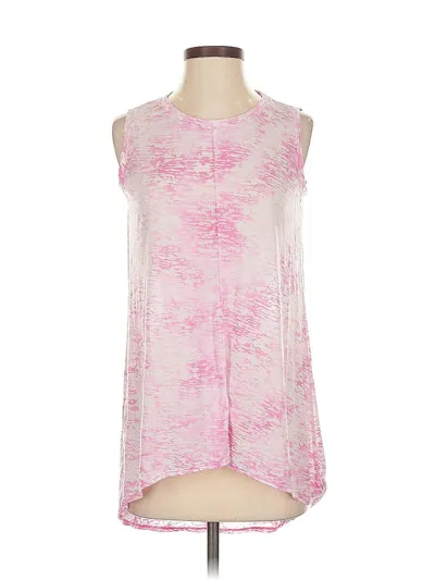 Pre-owned Two By Vince Camuto Sleeveless T-shirt In Pink