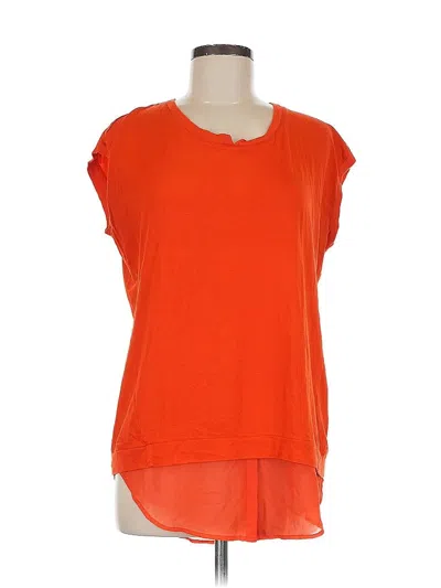 Pre-owned Two By Vince Camuto Sleeveless T-shirt In Orange