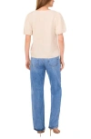 Two By Vince Camuto Tie Front Puff Sleeve Top
