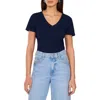 Two By Vince Camuto V-neck Pocket T-shirt In Classic Navy