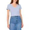 Two By Vince Camuto V-neck Pocket T-shirt In Lake Breeze