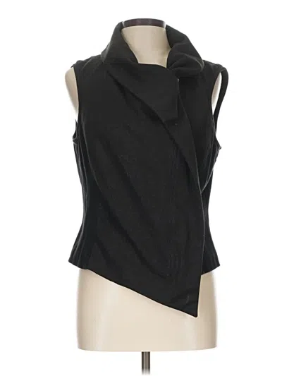 Pre-owned Two By Vince Camuto Vest In Black