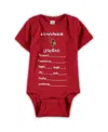 Two Feet Ahead Newborn And Infant Boys And Girls Red Illinois State Redbirds Welcome To The World Bodysuit In Red