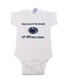 Two Feet Ahead White Penn State Nittany Lions Newborn Welcome To The World Creeper In White