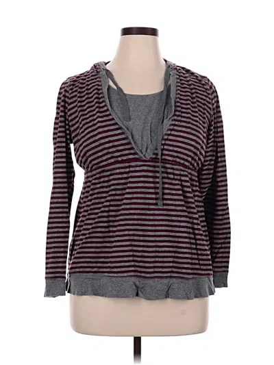 Pre-owned Two Hearts Maternity Cardigan Sweater In Gray