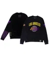 Two Hype Men's And Women's Nba X  Black Los Angeles Lakers Culture & Hoops Heavyweight Pullover Sweat In Black