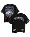 Two Hype Men's Black Oklahoma City Thunder Drip Dime Collection Premium T-shirt