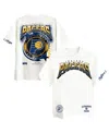 Two Hype Off White Indiana Pacers Drip & Dime Collection Premium T-shirt In White