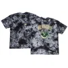 TWO HYPE UNISEX NBA X TWO HYPE  BLACK MILWAUKEE BUCKS CULTURE & HOOPS TIE-DYE T-SHIRT