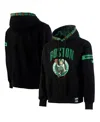 Two Hype X Nba Men's Black Boston Celtics Culture Hoops Collection Premium Pullover Hoodie In Black